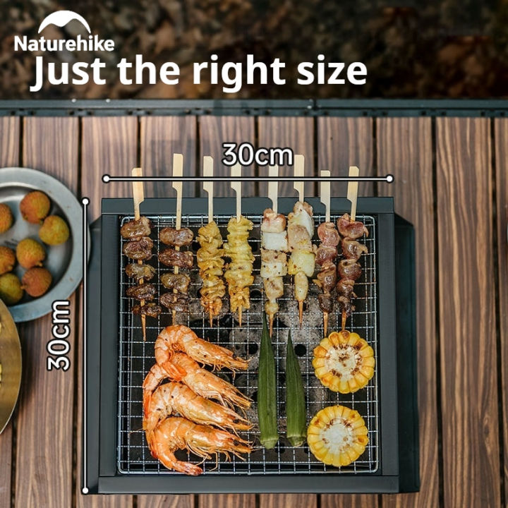 Naturehike%20Folding%20Charcoal%20Grill%20Outdoor%20Portable%201-2%20Persons%20BBQ%20Desk%20Tabletop%20Stove%20Furnance%20Camping%20Picnic%20Barbecue%20Burner%20Cooking%20Grill%20Stand%20-%20Image%203
