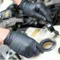 Sarung Tangan Karet Tebal Kuat Sarung Tangan Karet Hitam Latex Ukuran Besar Sarung Tangan Karet Detailing Hand Gloves Sarung Tangan Hitam. 