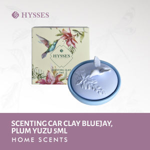Hysses Scenting Car Clay Bluejay Plum Yuzu 5ml