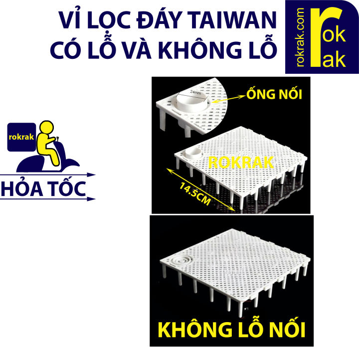 Vỉ lọc đáy vi sinh Đài Loan Tấm lọc đáy Taiwan cho hồ cá | Lazada Việt Nam