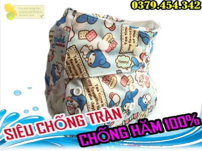 Bỉm Vải Goodmama siêu chống trào ban ngày Size M( 3-12kg) Size L (10-20Kg)