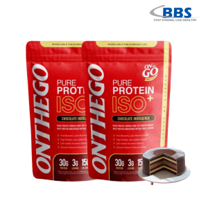 ONTHEGO Pure Protein ISO+ (SET COMBO 2 PACKS + 1KG) - Muscle Recovery Lean Muscle Growth & Daily Performance