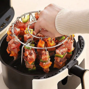 Xiên thịt nướng bằng inox 201 cho nồi chiên không dầu
