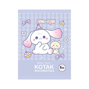 cartoon Cinnamoroll math notebook Grid graphing notebook aesthetic 36Sheets school supplies set for grade 1-3 giveaways for kids