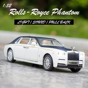 1/32 Rolls-Royce Phantom Chezhi Xe Đúc Đồ Chơi Mô Hình Hợp Kim Kẽm Xe Ô Tô Từ 3 Tuổi Trở Lên Quà Tặng Sinh Nhật Nhẹ Và Âm Thanh Cho Trẻ Em Bộ Sưu Tập Mô Hình Đồ Chơi Kéo Lưng Đồ Chơi Cho Bé Trai