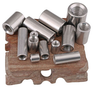 304 Stainless Steel Extend Long Lengthen Round Coupling Nut M3 M4 M5 M6 M8 M10 M12 M14 M16 Sleeve Tubular Nuts Joint Sleeve Nut