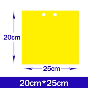 Sticky insect board Pelekat serangga Double-Sides Yellow Sticky Trap Flies Trap Insect Stick Strong Sticky Flie Fruit Fly Flies Malaysia In Stock Double Sides Yellow Sticky Trap Flies Trap Insect baits traps Stick
