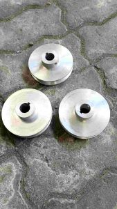 Pully alminium jalur vanbel A1X4" as12mm/14mm/16mm/17mm/18mm/19mm/20mm/24mm/25mm