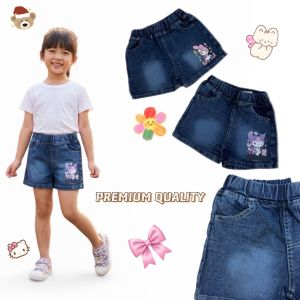 KID GIRL JEANS SHORT PANTS/SELUAR JEANS KANAK-KANAK/SELUAR JEANS ANAK/GOOD QUALITY READY STOCK NEW ARRIVAL