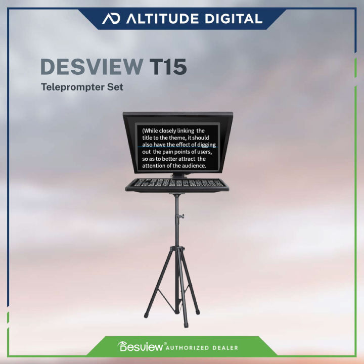 Desview T15, T17 Foldable Teleprompter Lazada PH