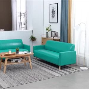 LZ-Simple small apartment sofa two-person double three-person clothing store milk tea shop combination sofa chair rental apartment chair