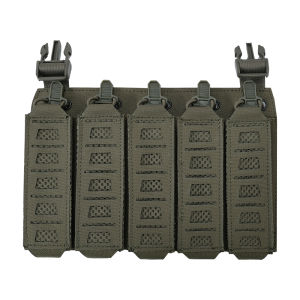 SINAIRSOFT Tactical MP5 MP7 Magazine Pouch With Hook&Loop and Elastic Retention Straps For Vest Chest Rig Accessories