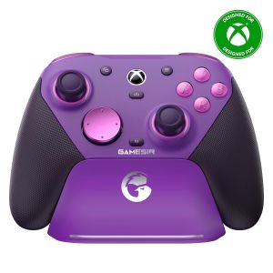 New! GameSir G7 Pro Tri-Mode Xbox Wired PC & Mobile Wireless Controller - Plum Purple