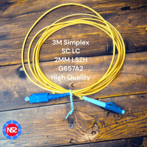 kabel patchcord sc lc 3 meter duplex high quality NS2 / patch cord sc lc fiber optik
