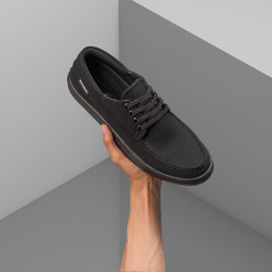 NAZ DRACO - Sepatu Sneakers Pria NAZ Kasual Kanvas Merah Sol Dijahit Sepatu Santai Pria 100% LOKAL