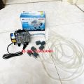 bộ Máy Sủi Điện 6 đầu vòi - Hailea ACO-318 (35w - 220v) + 6 quả sủi + 12m dây , Dành Cho Bể Cá/Hồ Cá Cảnh  máy thổi oxy cho hồ bể cá 35w  máy sục khí bể cá  máy sục oxy  máy sục khí bể cá mini. 