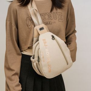 INSANESTORE66IN4 ใช้งานได้หลากหลาย กระเป๋าสะพายข้างผู้หญิง กระเป๋าหลายช่อง ความจุขนาดใหญ่ กระเป๋าเป้เดินทาง แบบสบายๆ กระเป๋าสะพาย สำหรับทุกเพศ