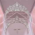 Mahkota Set Arnava Jewelry - Set Mahkota Anting Kalung - Aksesoris Pengantin/ Pesta/ Wisuda - Bridal Crown. 