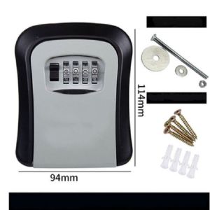 Hộp khóa lockbox treo tường cho homestay hay Airbnb( chất liệu bán kim loại )