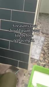 GOOTI 3-in-1 Upgrade Waterproof Tile Paint Renovate Change Color Paint Anti-peeling Wear-resistant