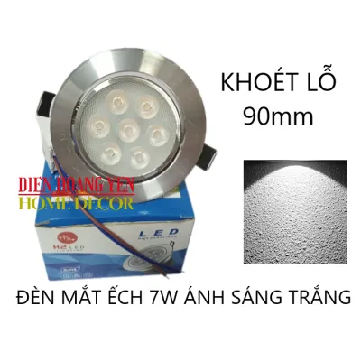 led âm trần mắt ếch 3W 5W 7W