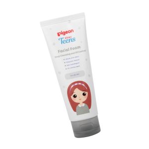 Pigeon Teens Facial Foam Deep Cleansing & Oil Control Sabun Muka Jerawat Pembersih Wajah