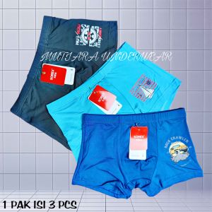 Boxer Anak & Remaja Laki-Laki Sorex Supersot TM 703-1 Ukuran S-XL 2-13 tahunan / Celana Dalam Anak