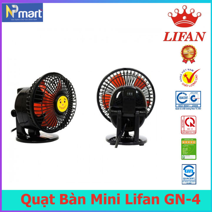 Quạt Mini Để Bàn Lifan GN-4 Nhỏ Gọn Tiện Lợi Cho Dân Văn Phòng | Lazada.vn