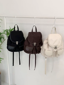 Elegant Womens Backpack with Lightweight Construction and Easy Access Drawstring Travel Casaual Daypack Book Bag