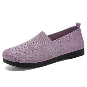 [Free Shipping] New Spring Collection Of Comfortable Soft-Soled Shoes For Middle-Aged Women Featuring A Breathable Fabric Upper And Available In Larger Sizes For Casual Wear