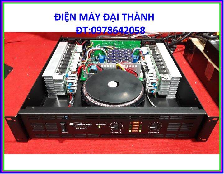 cục đẩy-cuc day cong suat 2 kênh-Cục đẩy 2 kênh G DN Acoustic LA-800