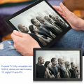 15.4” inch TFT-LED TV H.265 Portable Player DVBT-T2 Digital TV Television Monitor (HDMI/USB/RCA/AV/SD & MMC CARD READER). 