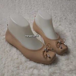 SEPATU FLATSHOES JELLY WANITA PITA 24-3 SIZE BESAR 36-40