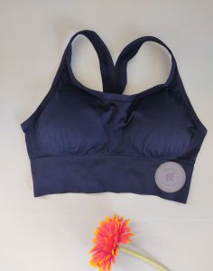(BE Concepts & Lifestyle) Clearance Sale Womens Fitness Sports Bra Jogging Yoga Adjustable Bralette with Hook Closure