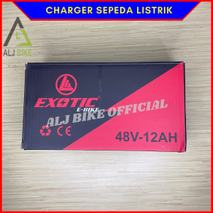 CHARGER SEPEDA LISTRIK EXOTIC UNIVERSAL EEP F500 MODEL COLOKAN KEPALA SEGITIGA