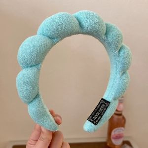 Bando Shell Busa Tebal Jumbo FluffyKorea Fashion Head Band Aksesoris Rambut Wanita