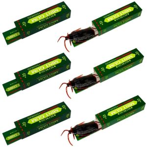 UNDATA 1/10Pcs Côn trùng chân thực Đồ chơi chơi khăm hình con gián Giấy ra Đồ chơi mô phỏng nướu Không cần pin Kẹo cao su đồ chơi gây sốc Ngày Cá tháng Tư