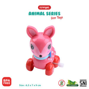 IQ Angel Deer Toys / Mainan Putar Bayi / Mainan Motorik Anak / Mainan Karakter Rusa