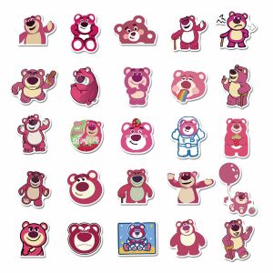 Stiker Lotso beruang Paper Vinyl WaterProof Premium isi 25 pcs