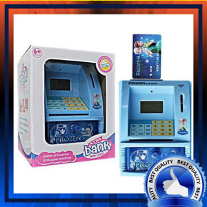 ( Model ATM ) Celengan Atm Mini Anak - Mainan Edukatif Mainan Uang Perbankan Tabungan Brankas Mini