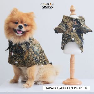 Taraka Batik Shirt dan Dress - Kemeja Kucing dan Kemeja Anjing POMAPOO Premium Berkualitas