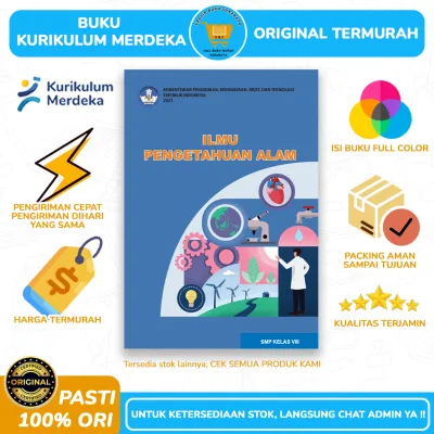 Buku Ilmu Pengetahuan Alam kelas 8 SMP - Buku Paket Siswa - Kurikulum Merdeka