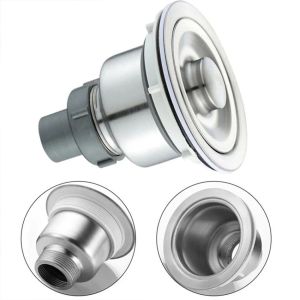 Afur Saringan Set Bak Cuci Piring Dapur Stainless Saringan Sampah Wastafel  Sink Filter Sampah