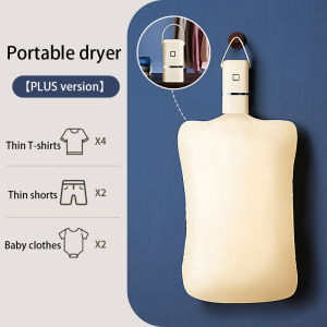Travel portable dryer 1000W Folding home travel dryer Baby clothes dryer Small dormitory dryer Smart and Convenient Quick-drying with Timing Intelligent Heating Clothes Drying