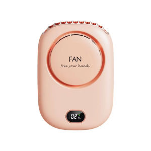 EKLEVA Portable Hanging Neck Fan Mini Cooling Waist Fans Bladeless USB Rechargeable Sports Cooler Fan For Outdoor Sports Travel