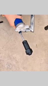 Sacesr High Performance Grease Fitting Cleaner Tool Effortlessly Clears Clogged Lubrication Lines for Forestry Machinery Upkeep N7Y3P