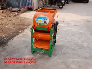 Máy Bóc Vỏ Ngô Tách Hạt Ngô Khô 2 Trong 1