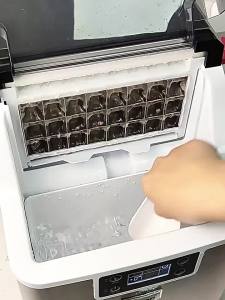 HICON Commercial And Home Ice Maker For Milk Tea Shops Bars KTVs And Student Dormitories - Fast Ice Cube Maker
