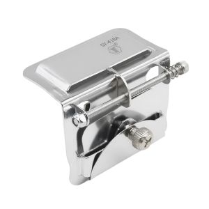 OKONOK Adjustable Overlock Hemming Tool Stainless Steel Universal Design Locking Machine Tool Durable Positioning Flanging Tool Sewing Work