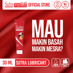 Sutra Lubricant 30ml - Pelumas Lembut & Sensual. Makin Basah Makin Mesra